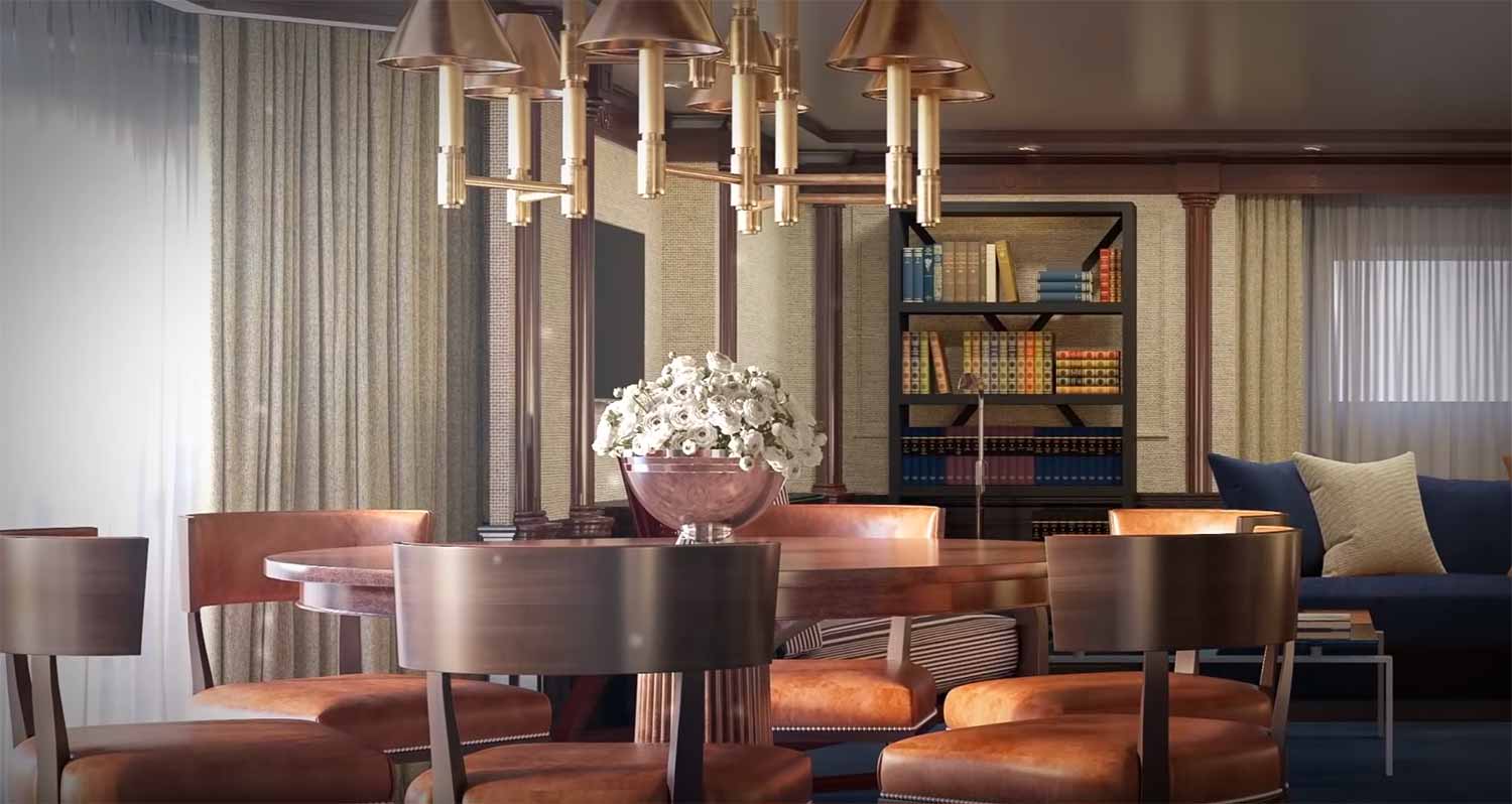 The Library & Lounges