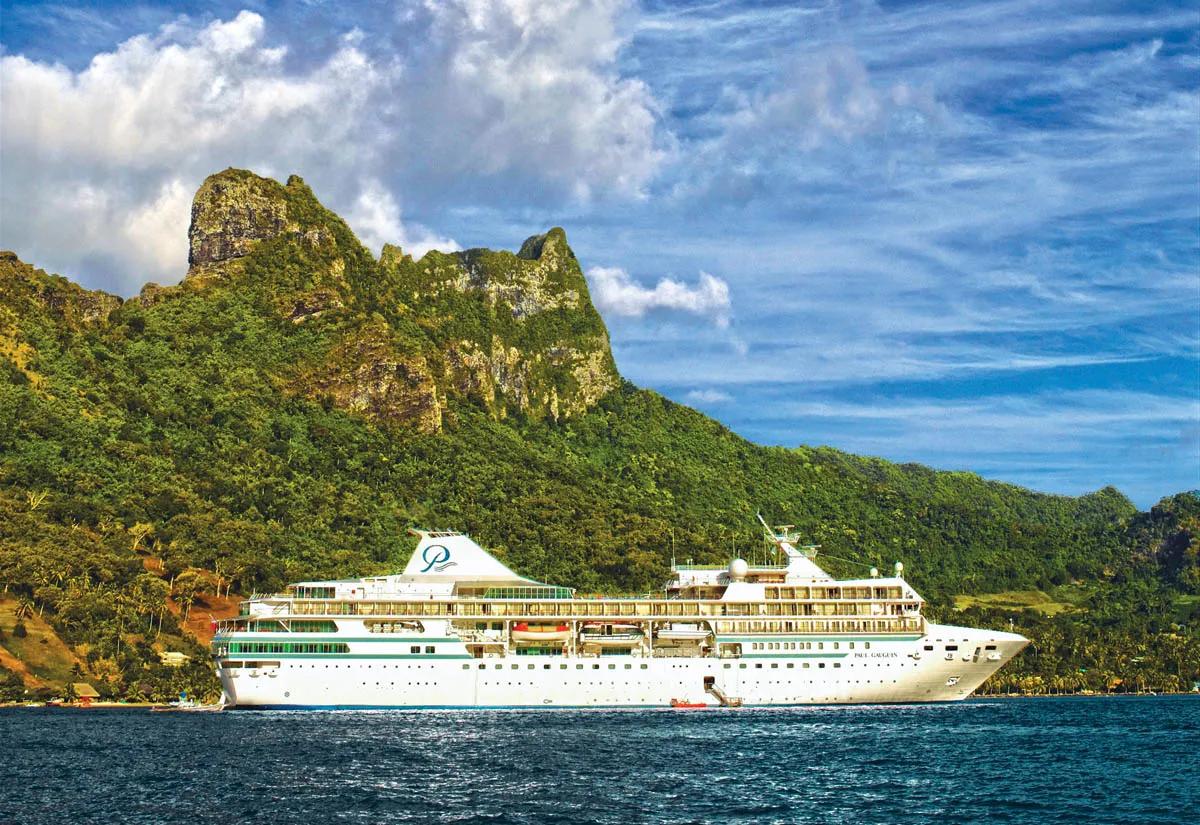 Paul Gauguin Cruises, in motion