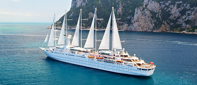 Windstar Cruises, in motion